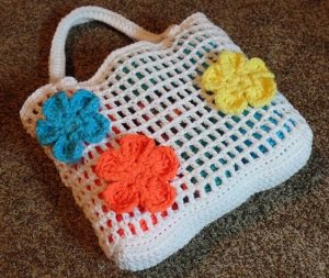 Crochet Beach Bag Images