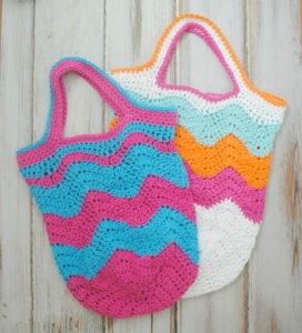 Crochet Beach Bag Photos