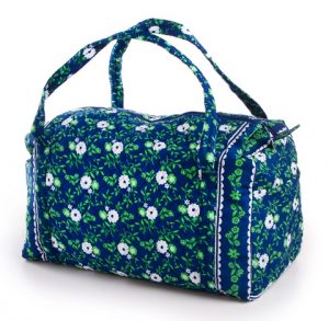 Quilted Fabric Duffle Bags