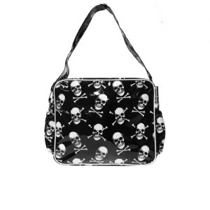 Skull and Crossbones Diaper Bag